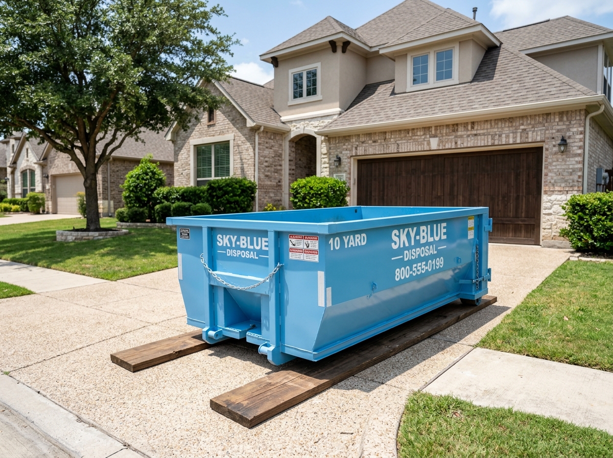 Desert Landscape & Storm Cleanup Waste Bins